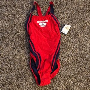 Women's Speedo Lifeguard One Piece Swimsuit